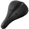Caswynlife Coprisedile per bicicletta in morbido silicone con cuscinetto in gel, traspirante, antiscivolo, con gancio per fanale posteriore, per ciclismo (A)