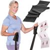TheraBand Fascia fitness originale - 1,5 m di resistenza per allenamento di tutto il corpo, forza e flessibilità, ideale per fisioterapia, fitness e sport, colore nero