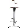 Sorandy Macchina Fitness per Scalatore Verticale con Telaio in Acciaio Resistente per Cardio Domestico con Altezza e Display Regolabili
