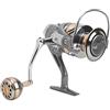 LIYJTK Mulinello da spinning per pesca in mare con bobina con bordo per la pesca su roccia (AR6000)