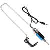 Generic Indicatore di Allarme per di Pesce con Luce LED Brillante per Segnali di Pesca Efficaci, Resistente Acciaio Inossidabile e Plastica, Perfetto per Gli Amanti della Pesca