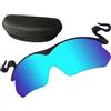 Generisch Occhiali da sole polarizzati da uomo, occhiali da sole polarizzati con blocco UV, occhiali da sole sportivi a clip per cappello, eleganti e alla , senza montatura, per ciclismo, guida