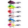 Generic XILILHC 6 Pezzi/Set Mini in Metallo con Esca da Pesca A Cucchiaio 6g-22g