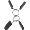 Generic Morsetto per Bilanciere Resistente, Clip per Collare a Molla, 25 Mm, per Sollevamento Pesi e Allenamento in Palestra, Confezione Doppia