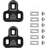 Caswynlife Tacchetti per bici da strada, galleggianti a 6° con nylon antiscivolo resistente all'usura, compatibili con scarpe da ciclismo System Giallo(6)