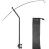 Frfik Supporto per lampada da campeggio,Porta lanterna da campeggio in lega di alluminio | Accessorio portatile per tenda lampada palo Rack Escursionismo Spiaggia Giardino Viaggiatori Campeggio Cucina