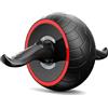 YMZ Rullo per esercizi addominali Fitness Home Core Sport Rullo Core Forza Attrezzature Sportive Push-up Attrezzature Maschio e Femmina Riduzione Pancia Cintura Super Spessa Ginocchiere