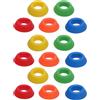 POPETPOP Supporto per Palloni da Calcio Rotondo in Pe 15 Pezzi Base Stabile e Design Minimalista per Esposizione Professionale e Collezionisti Sportivi
