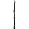 Minhe Canna da pesca telescopica compatta da 1,5 m a 2,1 m, canna da pesca leggera Baitcast, con capacità di carico migliorata per viaggi in lago e fiume (canna da spinning 1,8 m)
