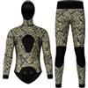 ASHATA Muta da uomo in neoprene ispessita da 3 mm, con cappuccio, per avventure in immersione e surf, 1 set (L)