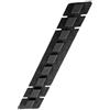 Caswynlife Protezione per fodero della catena per bici da strada, in silicone, antigraffio, per protezione del telaio, 260 x 40 mm, colore: nero