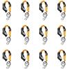 GOOHOCHY 12 Pezzi Sacchetti Sportivi in Nylon Resistente Corda di Chiusura, Borsa Rete Portatile per Calcio e Pallavolo, Accessori per Sport All'aperto