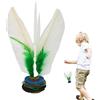 Generisch Jianzi Kick Shuttlecock - bianco, giocattolo a | Jianzi cinese per fitness, attività divertente per bambini e adulti, esercizio all'aperto, coordinazione, equilibrio e