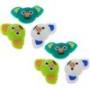 DEARMAMY 6 Pezzi Ammortizzatore per Racchetta da Tennis in Silicone a Forma di Koala Adorabile Funzione Antivibrazioni per Partite Divertenti e Gioco Casual