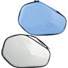 Generisch Set doppio di custodie per racchette da pong, 190 g, con chiusura lampo, per 2 racchette e 2 palline, robusta organizer per racchette da pong, sportivi, per allenamento al