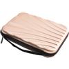 Caswynlife Custodia rigida in EVA per racchette da ping pong, impermeabile, per 2 pagaie e palle, con H e cinghia nera