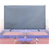HEGGMKK Blocco Surround Pieghevole Da Ping Pong (4 Colori), Telaio Galvanizzato: 140×75 Cm, Separa Il Campo/Blocca Palline Volanti, For Allenamenti Competitivi Di Ping Pong(Black)