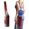 KHAUERBC Borsa da palestra astratta rossa nera bianca Oga Mat Carrier, borsa per tappetino da yoga per donne e uomini. Borsa tote in tela leggera per yoga, pilates, studio, allenamento, uso all'aperto