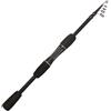 Minhe Canna da pesca telescopica compatta da 1,5 m a 2,1 m, canna da pesca leggera Baitcast con maggiore capacità di carico per viaggi in lago e fiume (canna da spinning 1,5 m)