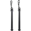Caswynlife Asse passante per bicicletta da 15 mm, compatibile con forcella anteriore RockShox Maxle, spaziatura 100 mm, lavorazione CNC, temprato, colore nero, per mountain bike (15 x 100)