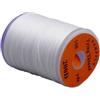 Minhe Filo fluorescente in nylon 200D per avvolgere ami e costruzione del corpo, attrezzatura da pesca al luccio, bobina standard, 91,4 m, colore brillante (bianco)