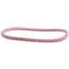 Generic Tessuto Cerchio Fitness Attrezzo Allenamento Fascia Addominale Hoop con Flessibile Rivestimento Morbido Antipizzicatura Silenzioso Adatto per Principianti, Rosa