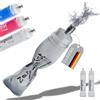 zeitgeist OUTDOOR Soft Flask FRX Pro - Set di 2 flaconi in TPU, senza BPA, pieghevole, per corsa, corsa, corsa, corsa, ciclismo, jogging, sport