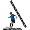 Generic Scaletta antiscivolo per agilità, in schiuma ammortizzante, dimensioni 250 cm, attrezzatura da allenamento per calcio, oggetti di scena per esercitazioni all'aperto, tappetini in silicone con