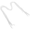 YARNOW Set 6 Pezzi Corde Bianche in Cotone per Tavolo da Biliardo, Adatte a Fori per Corde, Design Estetico, Accessori per Gesso da Biliardo