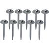 mophrati Robusti picchetti per Tenda da Campeggio, affidabili su Sabbia, picchetti per Recinzione, Ganci, per Terreno, Decorativi, Diametro del Foro 4,4 mm,