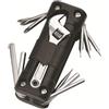 QZIVNBPM Kit di Utensili Multifunzione per Moto, Set Multiuso per La Riparazione Pneumatici con Cacciavite, Catena, MTB, Ciclismo su Strada E Falsamaglia Catena Bici Cassette e pignoni