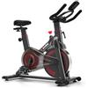 Wenoker Cyclette per uso domestico in palestra con display LCD, cyclette da interno silenziosa con app, resistenza magnetica 0-100%, bicicletta fitness per allenamento a casa, capacità 158,8 kg