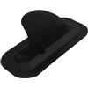 Luxshiny Timone Posteriore per Kayak Gonfiabile in PVC Nero con Design di Bilanciamento e Struttura Divisoria dell'Acqua, Facile Installazione per attività Acquatiche e Laghi