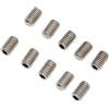 HGENAHGTF 10Pcs Acciaio Inox Tavola da Surfboard Grubbed Viti 5mm Fin Tappi Viti Parti Hardware di Ricambio Accessori Tavola Da Surf Accessori Installazione