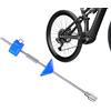 Generic Bicicletta T45 T47 manicotto movimento centrale - Dispositivo anti-spegnimento | Strumento ausiliario di installazione e smontaggio per una vestibilità sicura | Strumento di riparazione bici