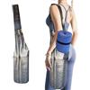 KHAUERBC Romantico cigno bianco borsa da palestra Oga Mat Carrier, borsa da yoga per donne e uomini. Borsa tote in tela leggera per yoga, pilates, studio, allenamento, uso esterno