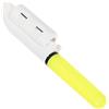 WRITWAA Indicatore Elettronico per Canna da Pesca Campanello Sensibile, Luce LED in Plastico, per Escursioni di Pesca Notturna e Attrezzatura da Surfcasting