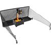 HHEMSTD Macchina automatica per palline da ping pong, robot da ping pong con rete, telecomando e 100 palline, 10 modalità programmabili, 35-90 palline al minuto, per scuole e palestre