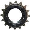 Caswynlife Ruota libera 16T ruota libera singola velocità posteriore per bici elettrica Fixie argento 60g leggero