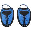 lvifloae Pinne palmate per nuoto, pagaie per nuoto con cinturini in silicone regolabili, idrodinamico, snorkeling per immersioni subacquee, materiale Pp+Tpr, taglia S gialla (M)