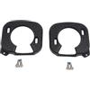Caswynlife Copripedale della bicicletta per Speedplay Bitte X1 X2 X5 Road Bike ABS Resina Protector Argento Nero Coppia