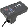 Topiky Misuratore di Potenza per Bici Elettrica, Pannello Display a LED Impermeabile con Interfaccia a 5 Pin per Mountain Bike, Alloggiamento in ABS per Indicatore di velocità per Ciclismo (36V)