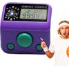 Generic Contatore A Per Dita Mini Orologio A Anello Con Digitale | Contatore Con Per Preghiera Uncinetto Maglia Golf Pesca Nuoto Baseball Pallacanestro Allenamento Classe Esercizio