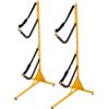 HOMEONENIC Scaffale per kayak autoportante in acciaio, doppio scaffale per kayak, 62,3 x 73 x 142 cm, supporto regolabile per kayak, capacità di carico max. 108,86 kg, confezione da 2 supporti per kayak