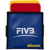 Mikasa 1973 - Cartellini da Arbitro Vk, Colore: Rosso/Giallo