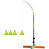 Générique Allenatore Di Badminton A Rimbalzo Rimbalzo Automatico Pieghevole Per | Set di Badminton per Auto-allenamento Per Balcone, Campo, Soggiorno, , Giochi, Giardino, Palestra