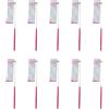 Generic Fettuccia da Ginnastica 10 Pezzi Strisce Colorate per Danza Strumenti di