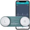 Livenpace Dispositivo di monitoraggio delle risorse umane, monitor Bluetooth personale per forme d'onda ritmica, dispositivo per uso domestico per adulti con fascia toracica, compatibile con iOS e