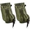 Lurrose Ghette da Trekking Verdi Oxford 420d Resistenti e Compatte, Protezione per Piedi da Sabbia e Neve per Corsa su Sentieri e Alpinismo