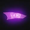 Caswynlife Luci a LED ricaricabili per raggi della bicicletta, per mountain bike, guida notturna, con sensore intelligente, durata 20 ore, rosso, blu, verde, bianco, rosa, arcobaleno, 13,5 cm, rosa
